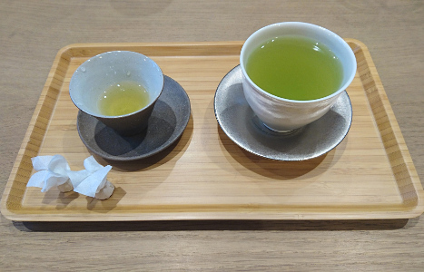 Green tea, Kaikado café