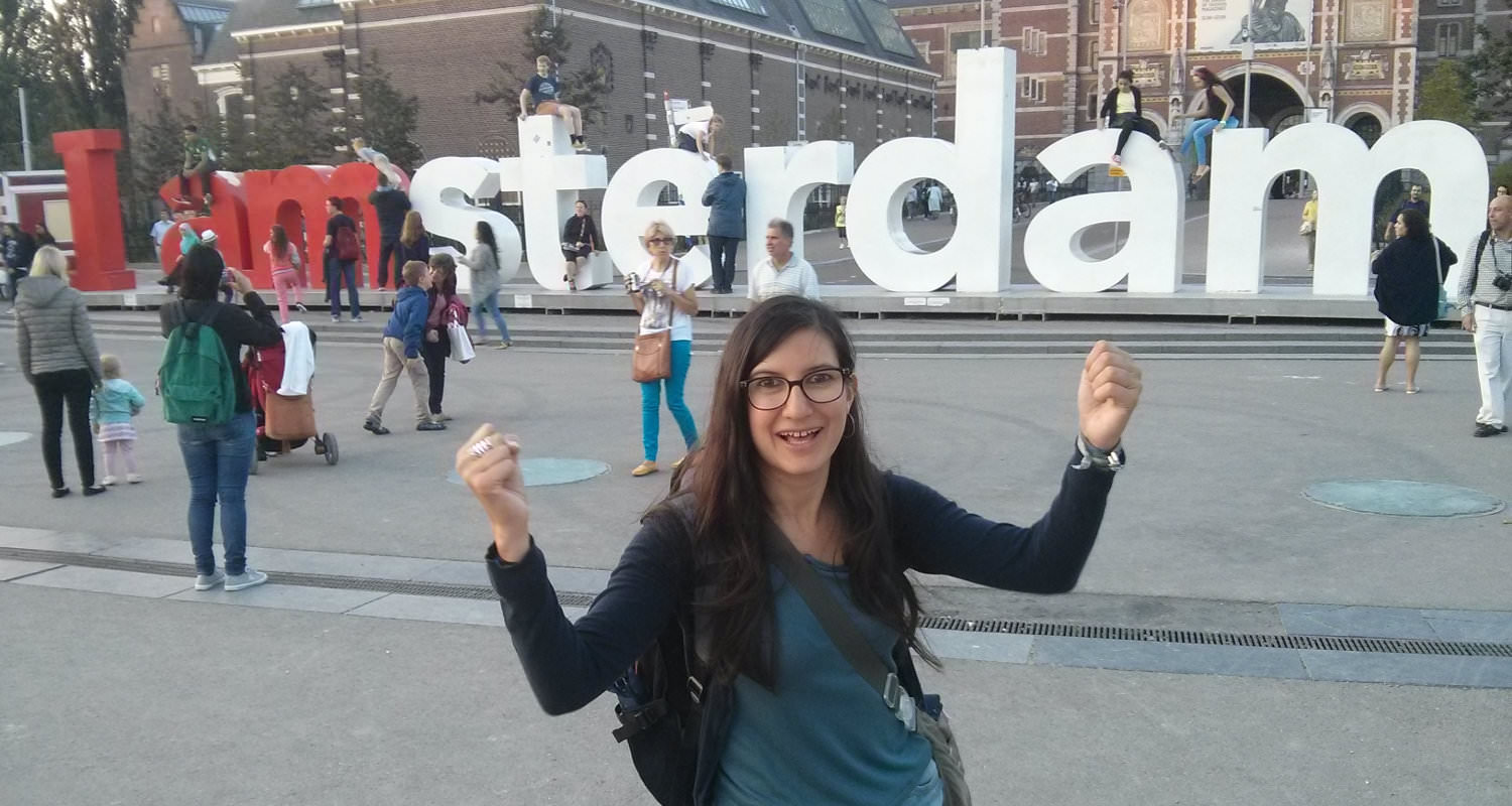 Cecile in Amsterdam