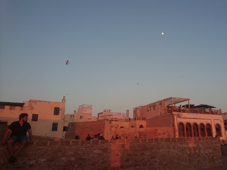Sunset on Essaouira