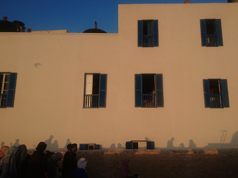 Sunset on the walls of Essaouira