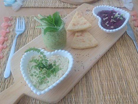 Humus plate at Gaia