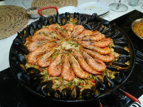 Cooking workshop, Paella