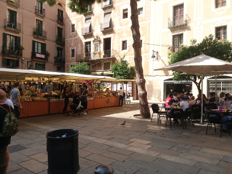 Barri Gòtic, square